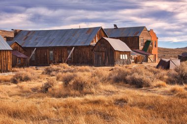 Hgh Sierra 'daki Bodie hayalet kasabası