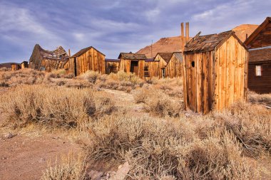 Hgh Sierra 'daki Bodie hayalet kasabası