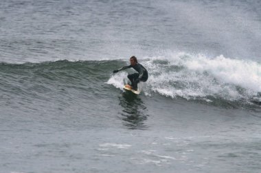 Surfing White Point in Nova Scotia Canada
