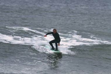 Surfing White Point in Nova Scotia Canada