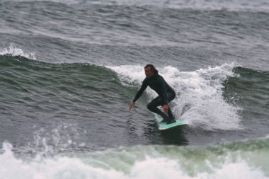 Surfing White Point in Nova Scotia Canada