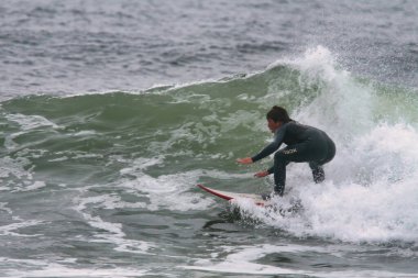 Surfing White Point in Nova Scotia Canada
