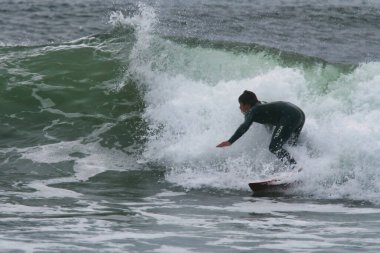 Surfing White Point in Nova Scotia Canada