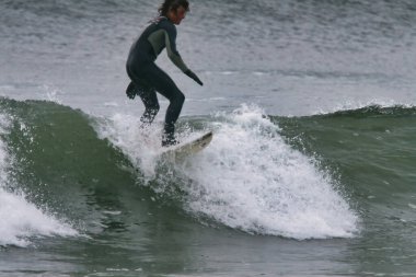 Surfing White Point in Nova Scotia Canada