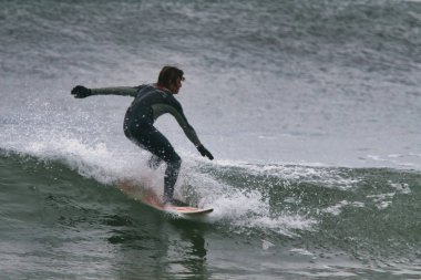 Surfing White Point in Nova Scotia Canada