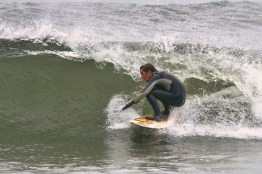 Surfing White Point in Nova Scotia Canada