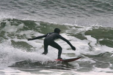 Surfing White Point in Nova Scotia Canada