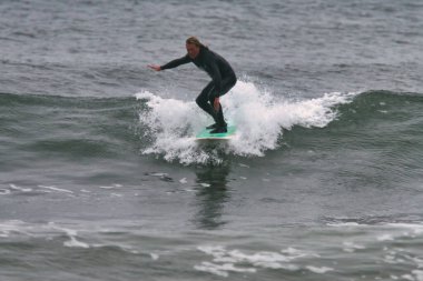 Surfing White Point in Nova Scotia Canada