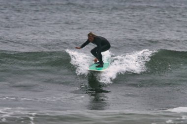 Surfing White Point in Nova Scotia Canada