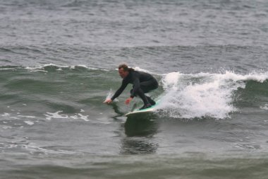 Surfing White Point in Nova Scotia Canada