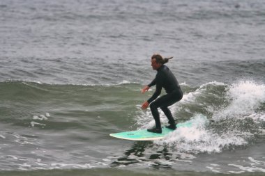 Surfing White Point in Nova Scotia Canada