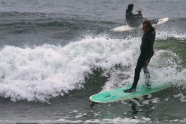 Surfing White Point in Nova Scotia Canada
