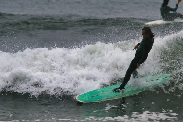 Surfing White Point in Nova Scotia Canada