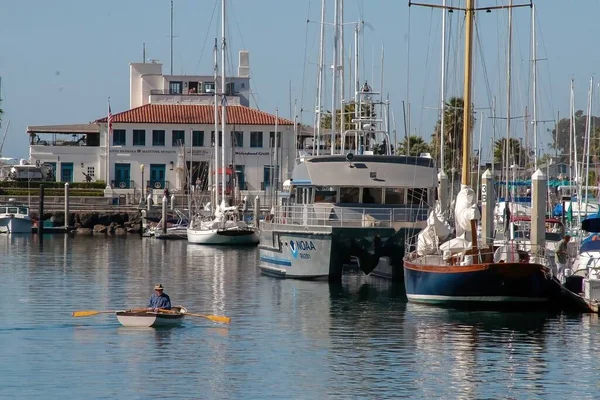 Bootsfahrt Hafen Von Santa Barbara — Stockfoto
