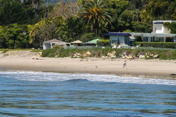 Surf Canotage Large Plage Hammonds Santa Barbara — Photo