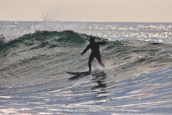 Surfing Rincon Point California 2021 — Stock Photo, Image