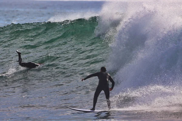 Surfing Rincon Point Kalifornii 2021 — Stock fotografie