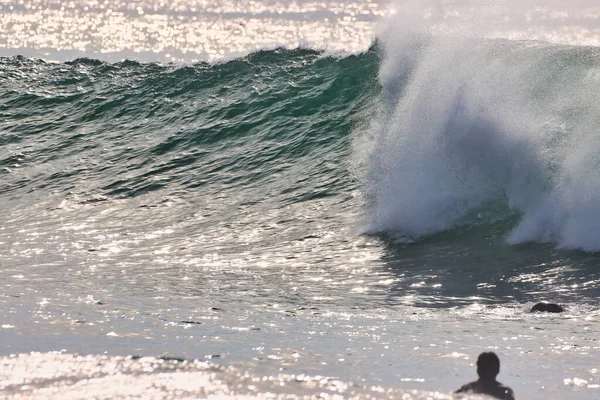 Surfen Wintergolven Rincon Punt Californië 2021 — Stockfoto