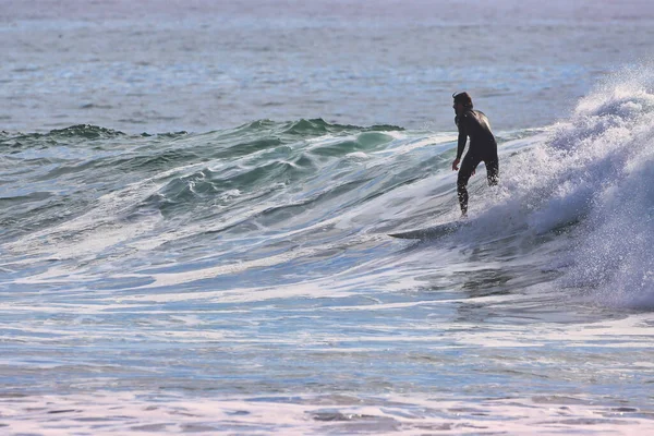 Surf Onde Invernali Punto Rincon California 2021 — Foto Stock