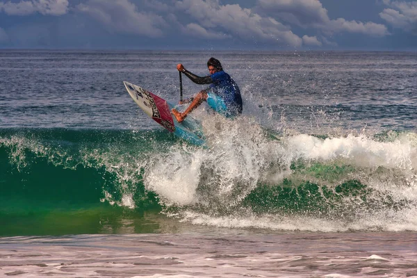 Bordsurfwedstrijd Mexico Amarillaslatinas Net — Stockfoto