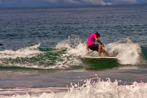 Paddle Concorso Surf Tavolo Sayulita Messico — Foto Stock