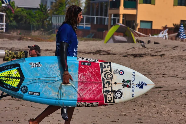 Konkurs Surfingu Sayulita Meksyk — Zdjęcie stockowe