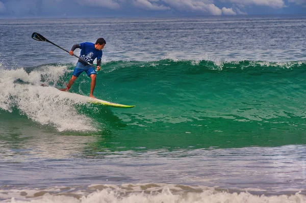 Paddle Concorso Surf Tavolo Sayulita Messico — Foto Stock