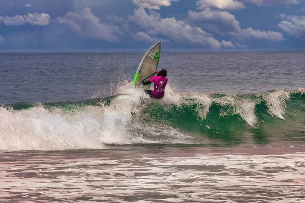 Paddle Board Surfování Soutěž Sayulita Mexiko — Stock fotografie