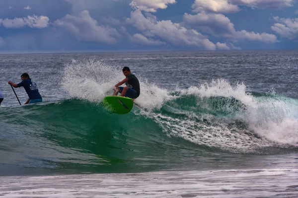 Paddle Concorso Surf Tavolo Sayulita Messico — Foto Stock