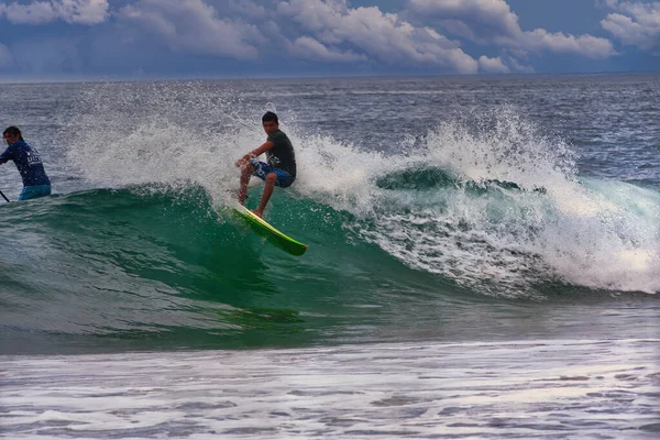 Paddle Concorso Surf Tavolo Sayulita Messico — Foto Stock