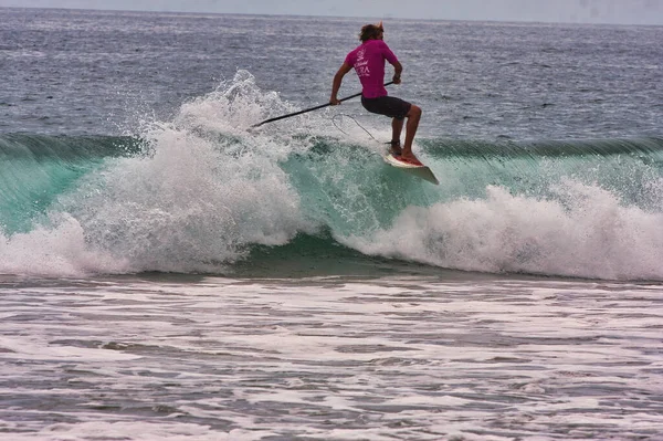 Bordsurfwedstrijd Mexico Amarillaslatinas Net — Stockfoto