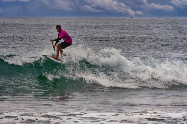 Paddle Board Concurso Surf Sayulita México —  Fotos de Stock