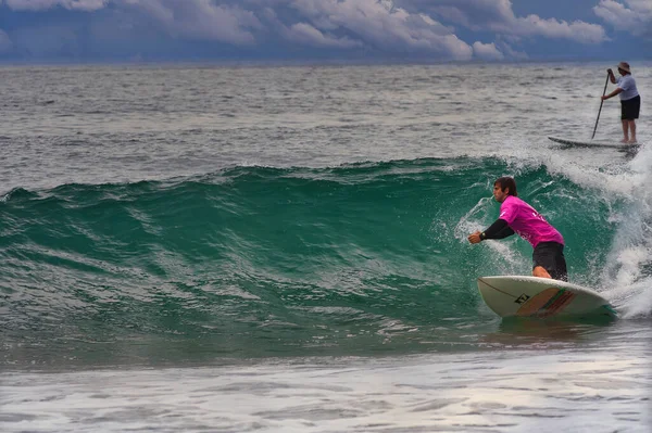 Bordsurfwedstrijd Mexico Amarillaslatinas Net — Stockfoto