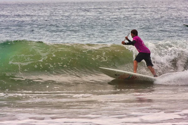 Paddle Concorso Surf Tavolo Sayulita Messico — Foto Stock