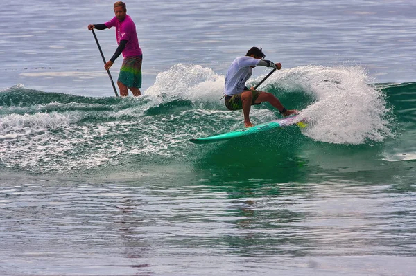 Paddle Board Concurso Surf Sayulita México —  Fotos de Stock