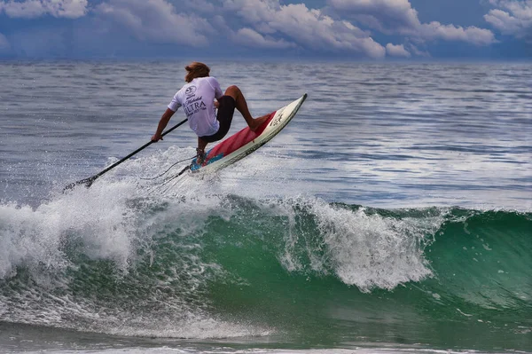 Paddle Board Concurso Surf Sayulita México — Foto de Stock