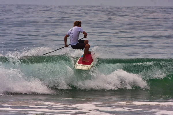 Paddle Board Concurso Surf Sayulita México — Foto de Stock