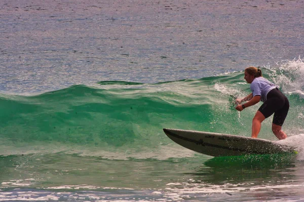 Paddle Concorso Surf Tavolo Sayulita Messico — Foto Stock