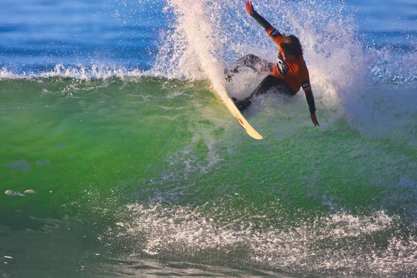 Surfen Beim Surfwettbewerb Rincon Classic — Stockfoto
