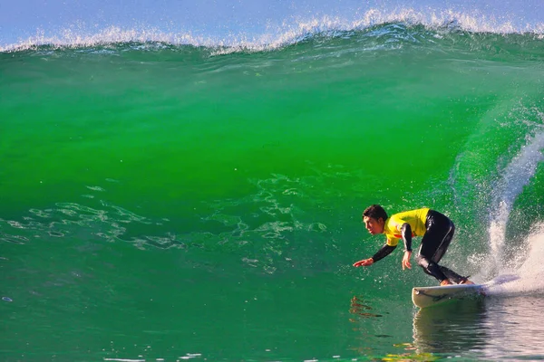 Surfen Beim Surfwettbewerb Rincon Classic — Stockfoto