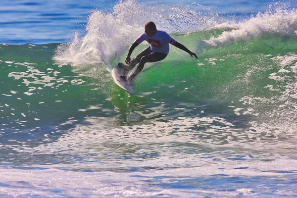 Surfen Beim Surfwettbewerb Rincon Classic — Stockfoto