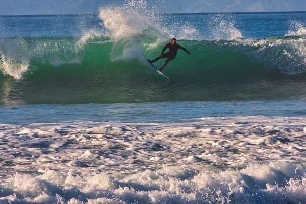 Surfing Στο Διαγωνισμό Rincon Classic Surfing 2011 — Φωτογραφία Αρχείου