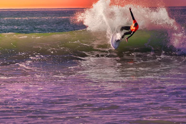 Surfing Στο Διαγωνισμό Rincon Classic Surfing 2011 — Φωτογραφία Αρχείου