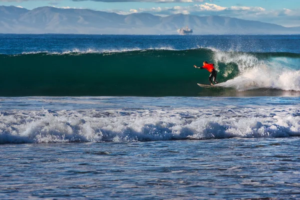 Surfing Στο Διαγωνισμό Rincon Classic Surfing 2011 — Φωτογραφία Αρχείου