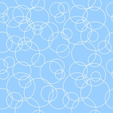 Kesintisiz Daire desen. Su kabarcıkları.