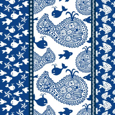 dantel sorunsuz vektör desen.