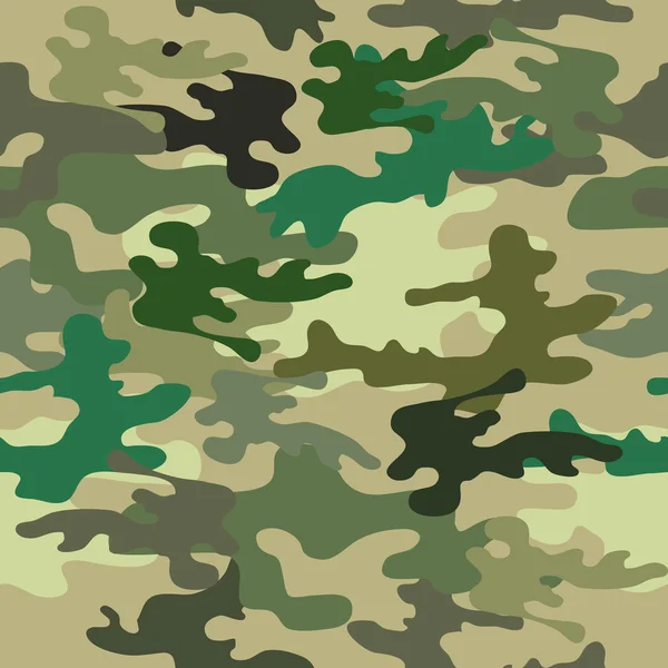 Modèle abstrait de camouflage sans couture . — Image vectorielle