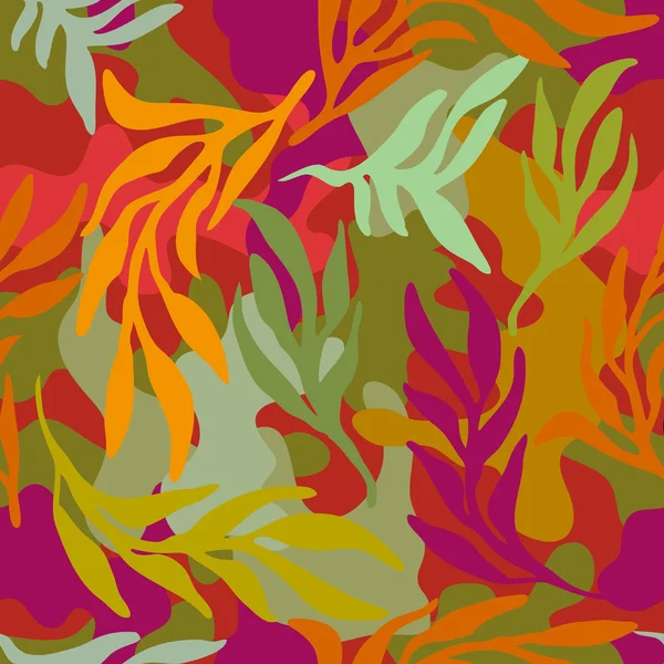 Parc forestier tropical coloré . — Image vectorielle