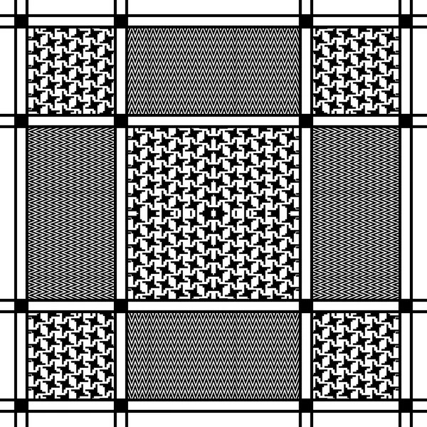 Checkered kefija wzór — Wektor stockowy