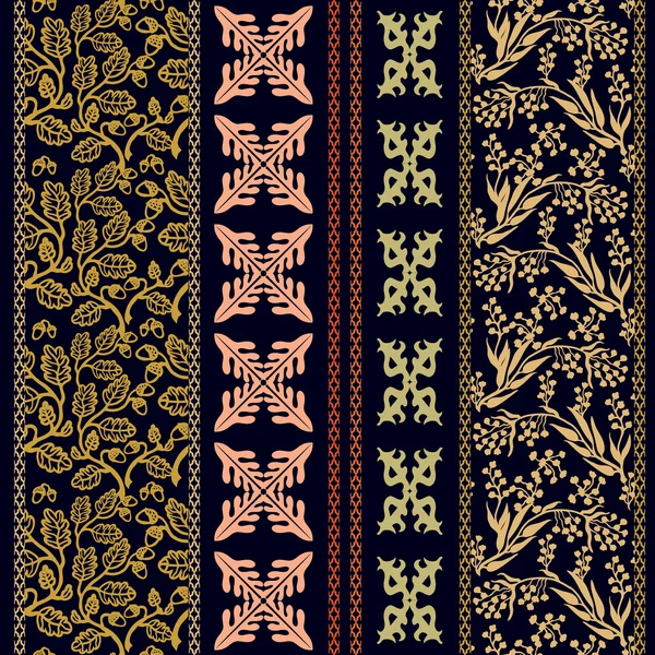 Art Deco sorunsuz kenarlık kümesi